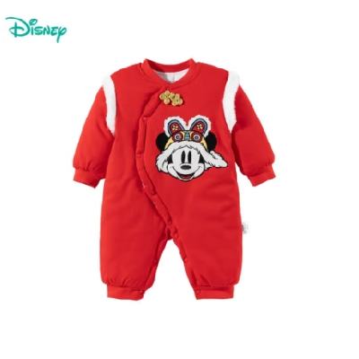 Disney baby 迪士尼宝贝 儿童居家可爱休闲爬服夹棉连体衣 59.23元 包邮（需领券，凑单1件）