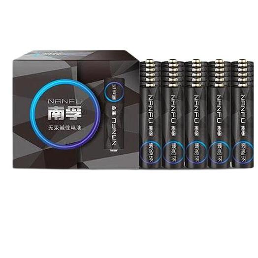 NANFU 南孚 LR6 黑標(biāo)款 5號(hào)堿性電池 1.5V 30粒裝 55.9元