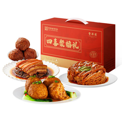 豐澤園 年夜飯 四喜聚福禮盒（1400g) 99元（需領(lǐng)券）