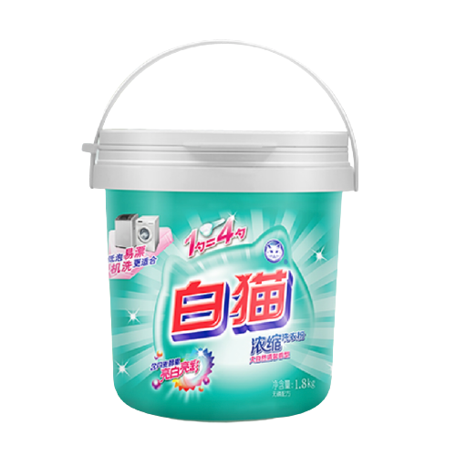 White Cat 白貓 濃縮洗衣粉 1.8kg 大自然清馨 券后20.31元