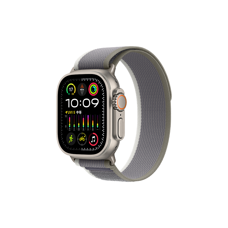 PLUS：Apple Watch Ultra2 智能手表GPS+蜂窩款49毫米鈦金屬表殼 5072.51元（需領(lǐng)券） 4549元