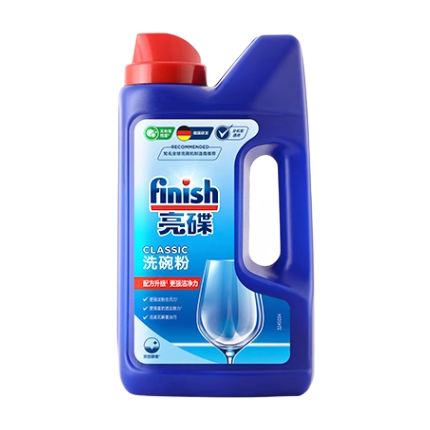 finish 亮碟 洗碗机专用洗碗粉 1kg 45.91元（需买2件，需用券）