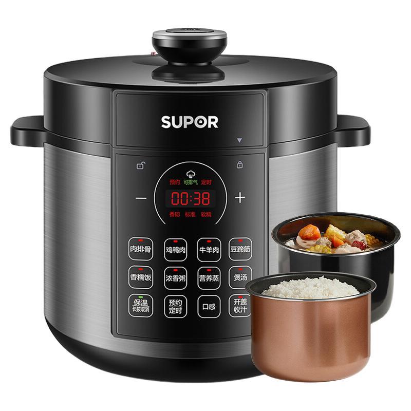 SUPOR 蘇泊爾 SY-60YC8086 電壓力鍋 6L 225.29元