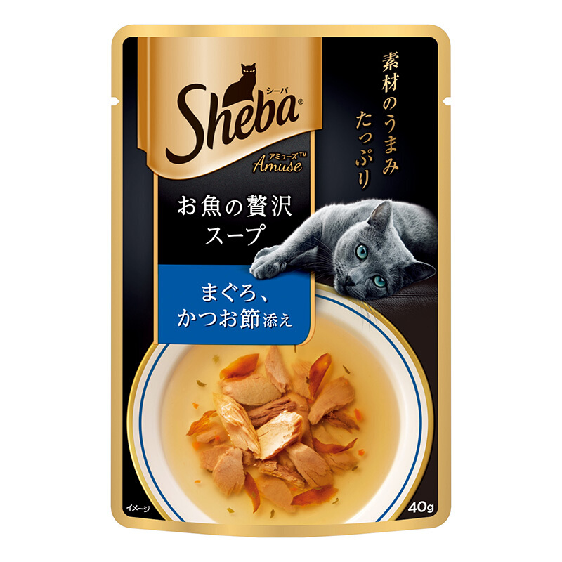 Sheba 希寶 成貓零食 吞拿魚(yú)柴魚(yú)味妙鮮包 40g 5.9元