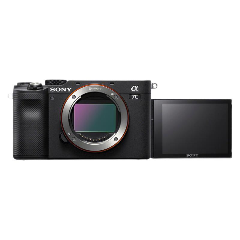 SONY 索尼 Alpha 7C 全畫幅 微單相機(jī) 黑色 1代單機(jī) 8999元