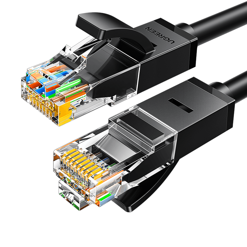 需首购、plus会员:绿联（UGREEN）六类网线 千兆网速 黑色2米 4.85元