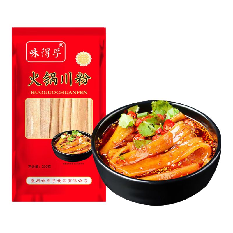 京東試用：火鍋川粉 100g*1袋 1元