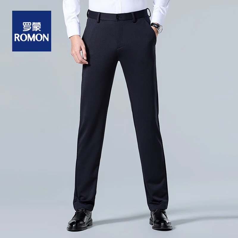 ROMON 羅蒙 秋冬加厚款彈力免燙西褲 券后69.9元