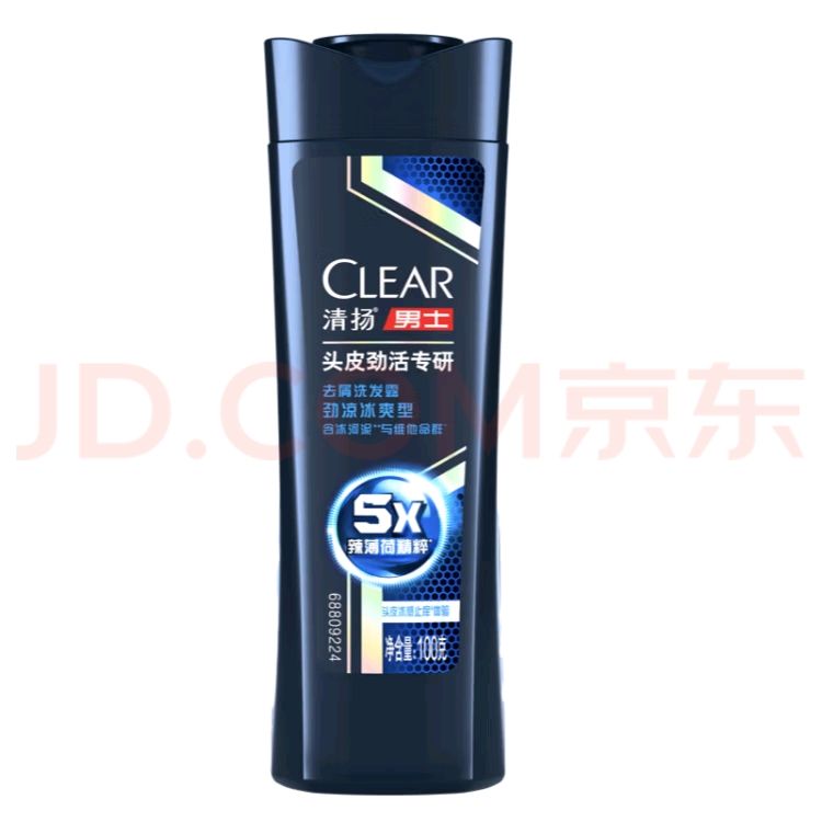 清揚(yáng)（CLEAR）男士去屑洗發(fā)水 100g*1 香型款式隨機(jī) 送5元回購(gòu)券 8.9元