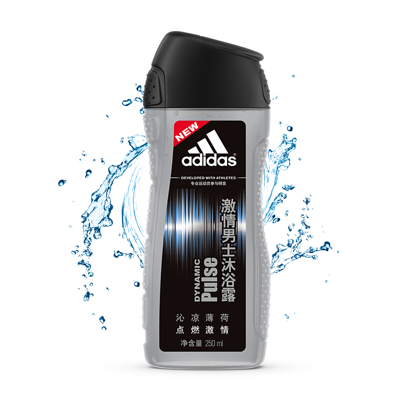 adidas 阿迪達(dá)斯 男士激情沐浴露400ml 魅力古龍香氛清新持久留香控油舒爽沐浴乳 券后11.18元