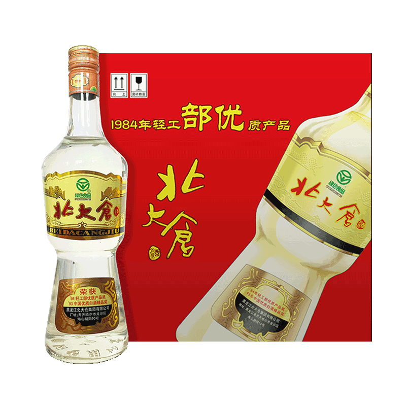 Plus會員:北大倉 部優(yōu) 醬香型白酒 50度 680mL*6瓶 整箱裝 265.61元包郵