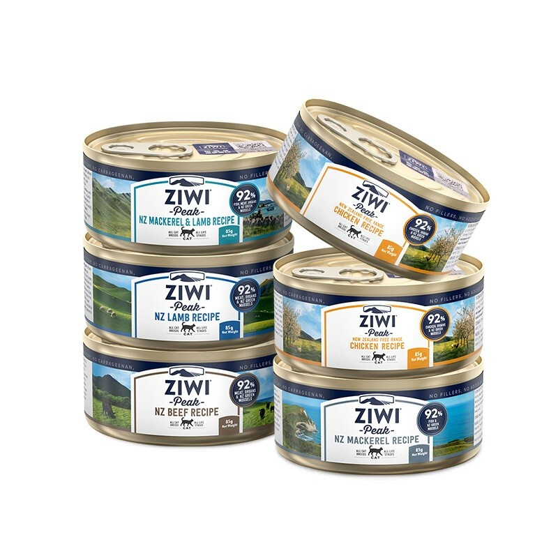 ZIWI 滋益巅峰 猫主食罐头85g*6罐混合味主食湿粮成猫幼猫通用新西兰原装进口 160元