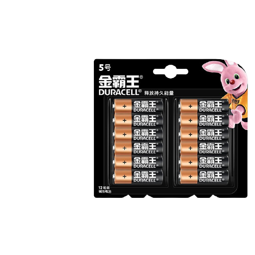 DURACELL 金霸王 5号碱性电池 1.5V 12粒装 26.85元