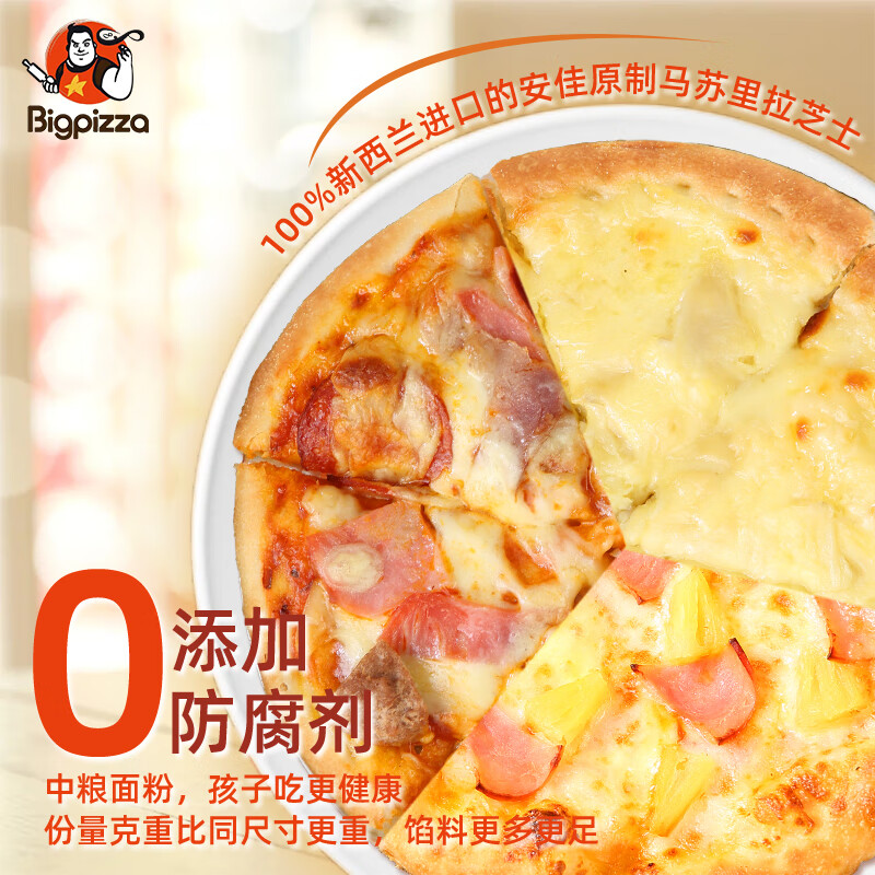 比格比薩 pizza 榴蓮比薩（任選5件） 12.8元（需買5件，需用券）