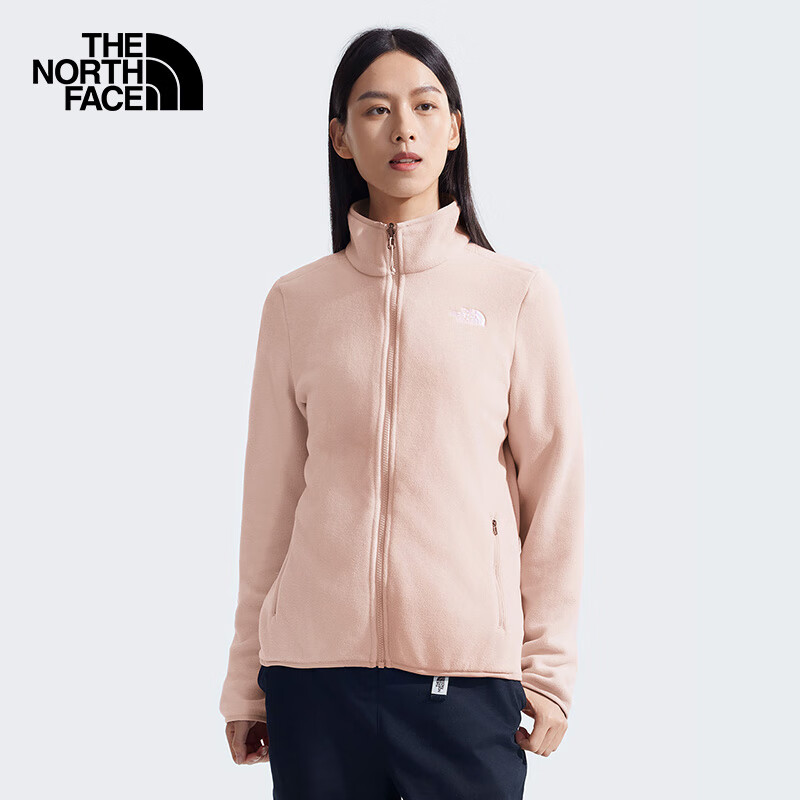 THE NORTH FACE 北面 沖鋒衣三合一女戶外保暖內(nèi)膽24秋季|88RY HZI/粉色 L 2238元