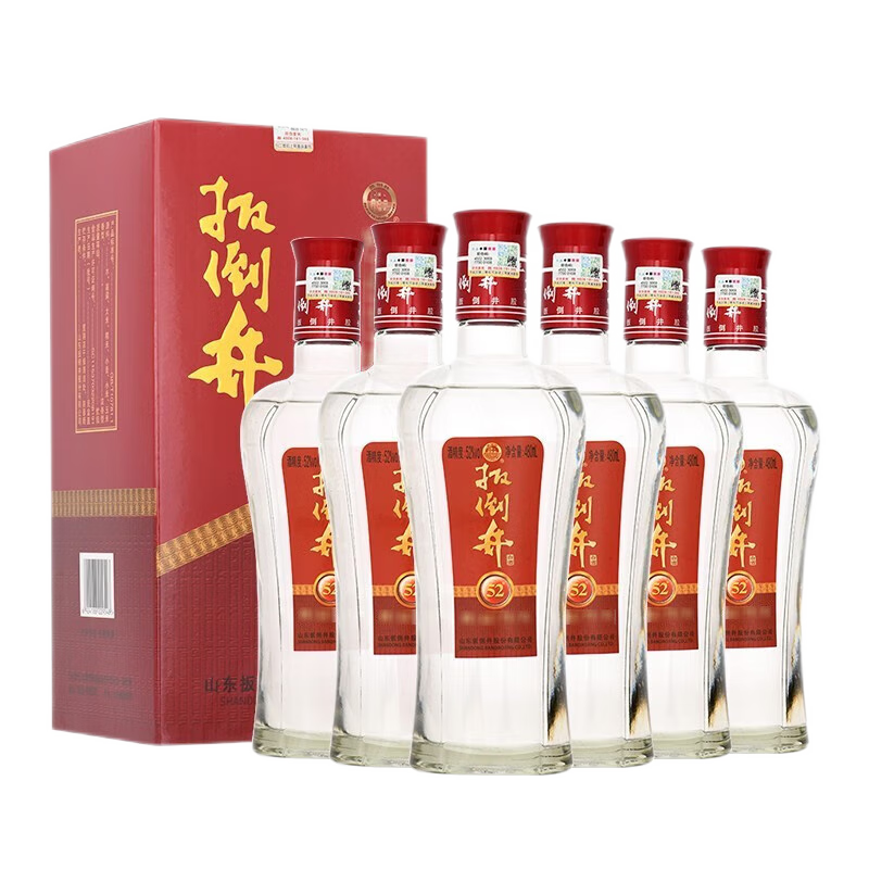 扳倒井 52度窖藏濃香型白酒 500mL 6瓶 179元（需領(lǐng)券）