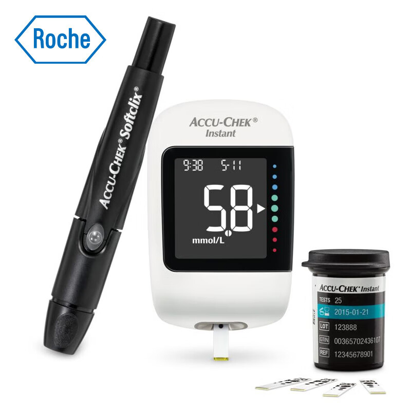 ROCHE 罗氏 逸智血糖仪家用免调码测糖仪（内赠50试纸+50针头） 券后141.35元