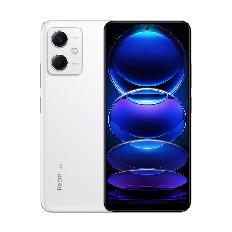 plus會(huì)員:小米（MI）Redmi Note12 5G 手機(jī) 120Hz OLED屏幕 驍龍4移動(dòng)平臺(tái) 8GB+256GB 鏡瓷白【Redmi 14C新品上市】 775.01元