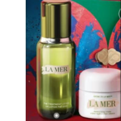 LA MER 海藍之謎 精萃水150ml+面霜30ml（贈 精萃水30ml*3+面霜3.5ml*4） 2696.7元包郵（需領(lǐng)券）