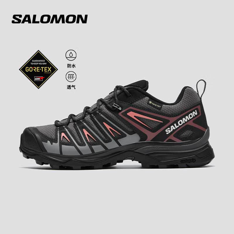 salomon 薩洛蒙 防水徒步鞋低幫男款減震防滑X ULTRA PIONEER GTX ￥718.4