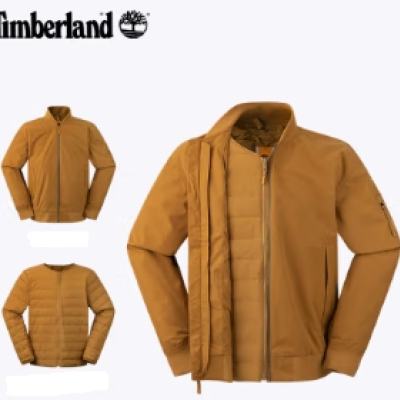 PLUS会员：Timberland 添柏岚 官方男三合一飞行夹克 户外防水保暖羽绒 A6927 1229元 包邮（需领券、凑单）