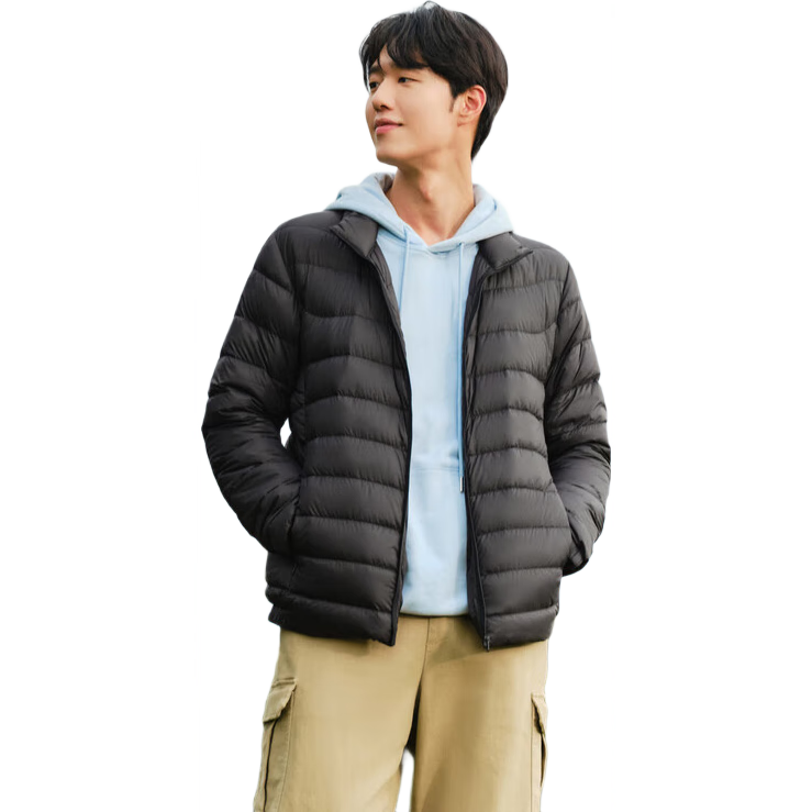 Plus 會員：Semir 森馬 羽絨服男純色 109724113105 116.71元