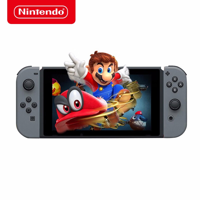 國家補(bǔ)貼：Nintendo 任天堂 日版 Switch 續(xù)航版 游戲機(jī) 32GB 灰色 1463元