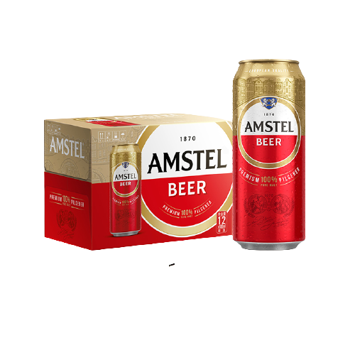 AMSTEL 紅爵 Heineken 喜力 紅爵啤酒 500ml*12聽(tīng) 券后75元