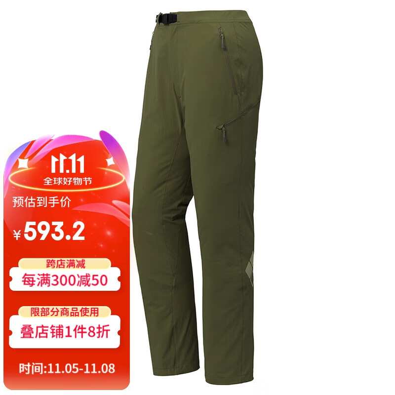 mont·bell 登山褲男款春秋輕便防風(fēng)防潑水攀巖徒步長(zhǎng)褲 1105679 DGN 券后608.2元