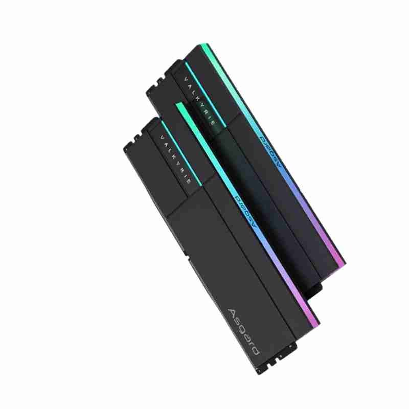 Asgard 阿斯加特 32GB(16Gx2)套 DDR5 6000 臺(tái)式機(jī)內(nèi)存條 RGB燈條-女武神·瓦爾基里Ⅱ代極夜黑 券后777.01元