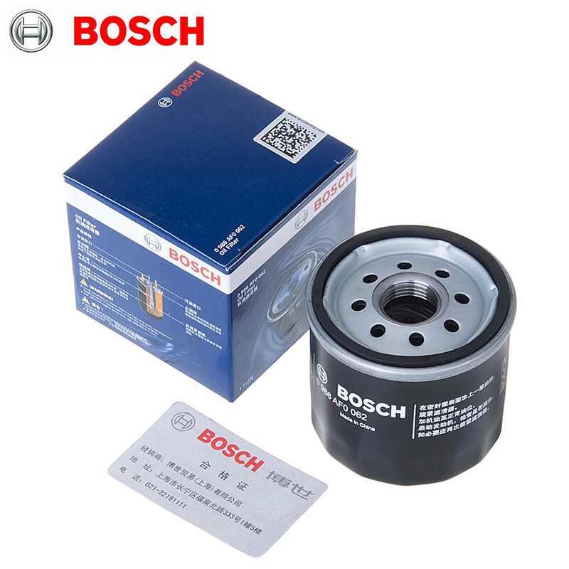 BOSCH 博世 機(jī)油格/機(jī)濾/機(jī)油濾芯清器0986AF0062適用 17-22款跨越王X1 1.2L JL473Q 17元