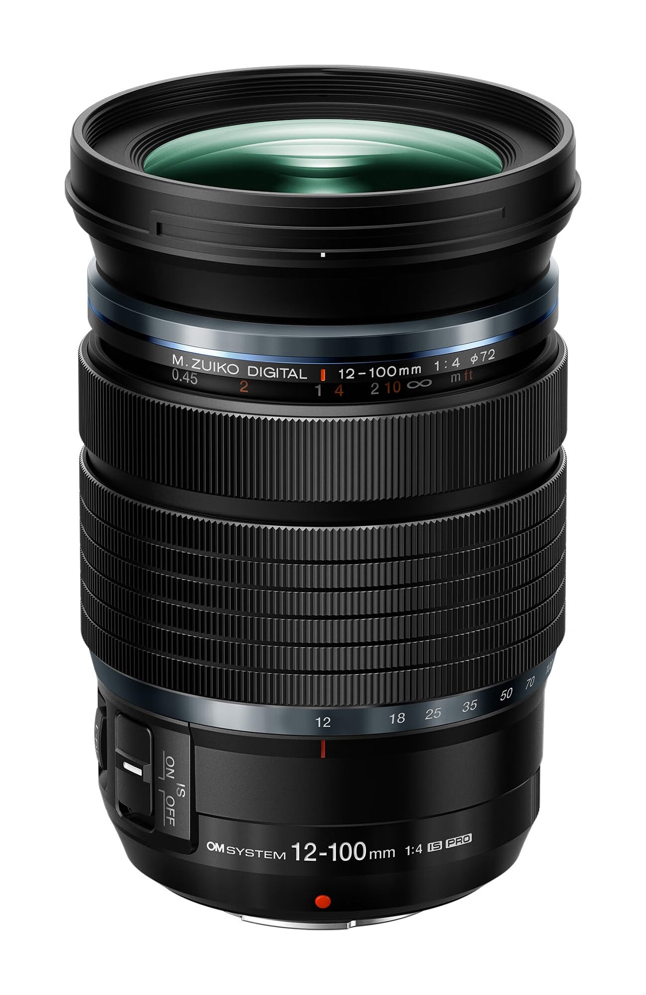 OM System 奧之心 奧林巴斯 M.*ko Digital ED 12-100mm F4.0 微型四分之一系統(tǒng)相機高放大變焦鏡頭 12153.71元