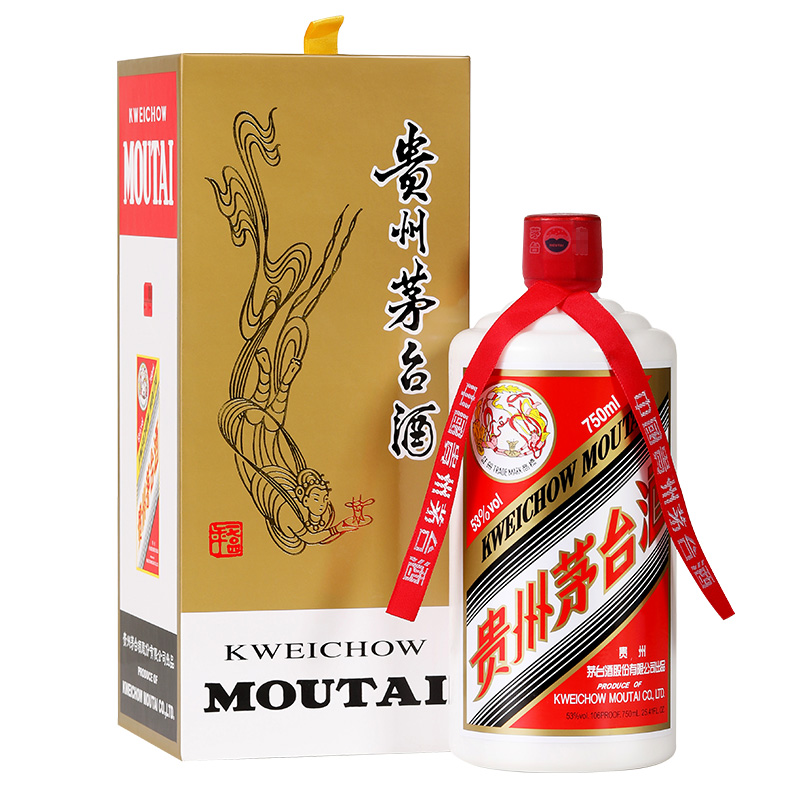 限移动端：MOUTAI 茅台 飞天茅台 53%vol 酱香型白酒 750ml 单瓶装 3365.01元