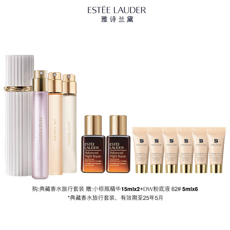 ESTEE LAUDER 雅詩蘭黛 典藏香水旅行套裝 284元