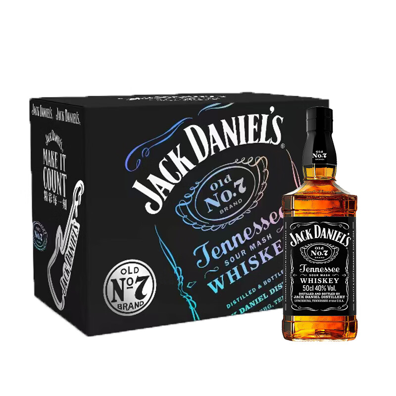 限移動端：杰克丹尼 Jack Daniels）美國田納西州調(diào)和型威士忌500ml4只裝 358元