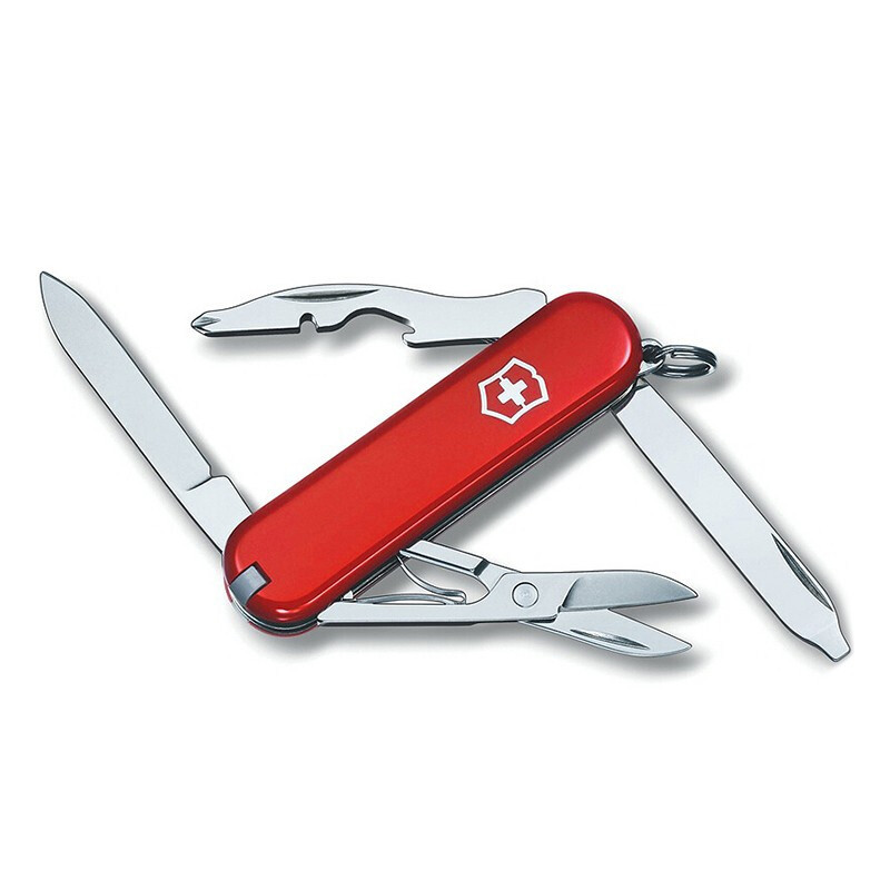 VICTORINOX RAMBLER 0.6363 逍遙派瑞士軍刀 58mm 10種功能 紅色 80.95元