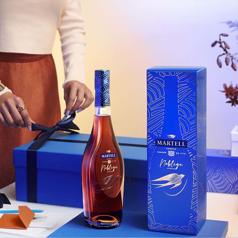 马爹利（Martell）名士VSOP+干邑白兰地 洋酒 350mL 1瓶 219元（需领券）