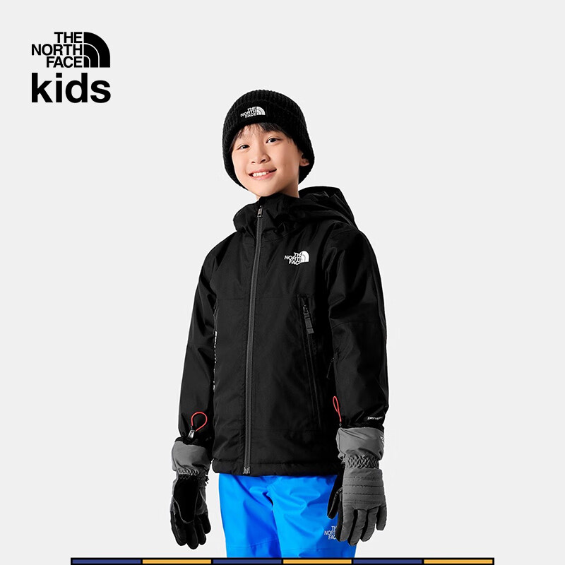 20點開始：THE NORTH FACE 北面 男童滑雪服 82XQ JK3/黑色  598元（需領(lǐng)券）