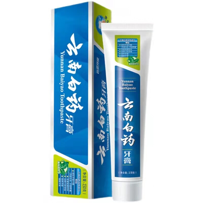 云南白药牙膏 牙膏 薄荷清爽型 230g 16.2元