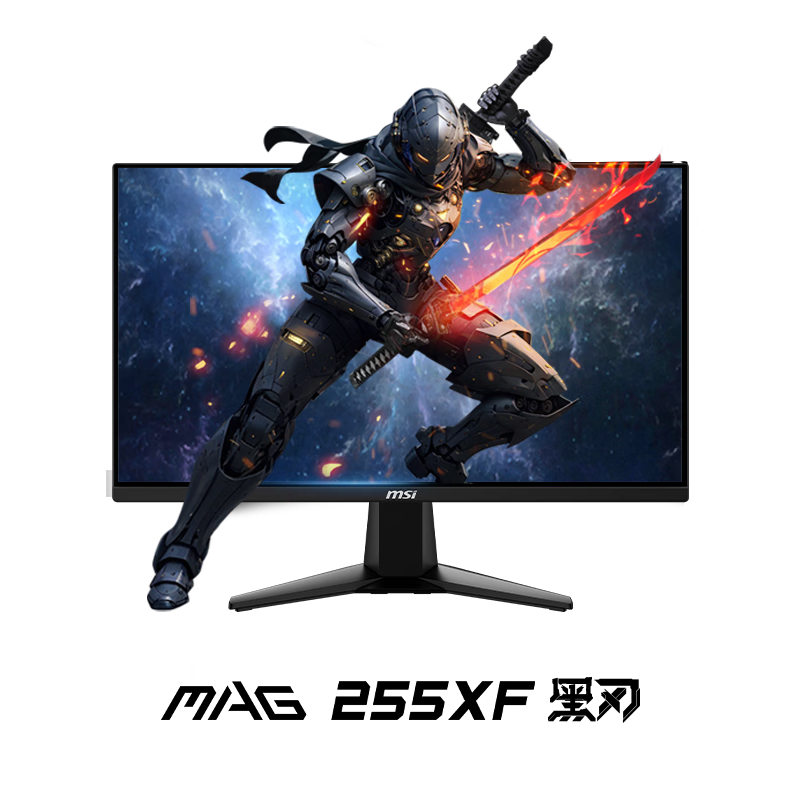 微星 MAG 255XF 24.5英寸電競顯示器（1020*1080、300Hz、0.5ms） 849元