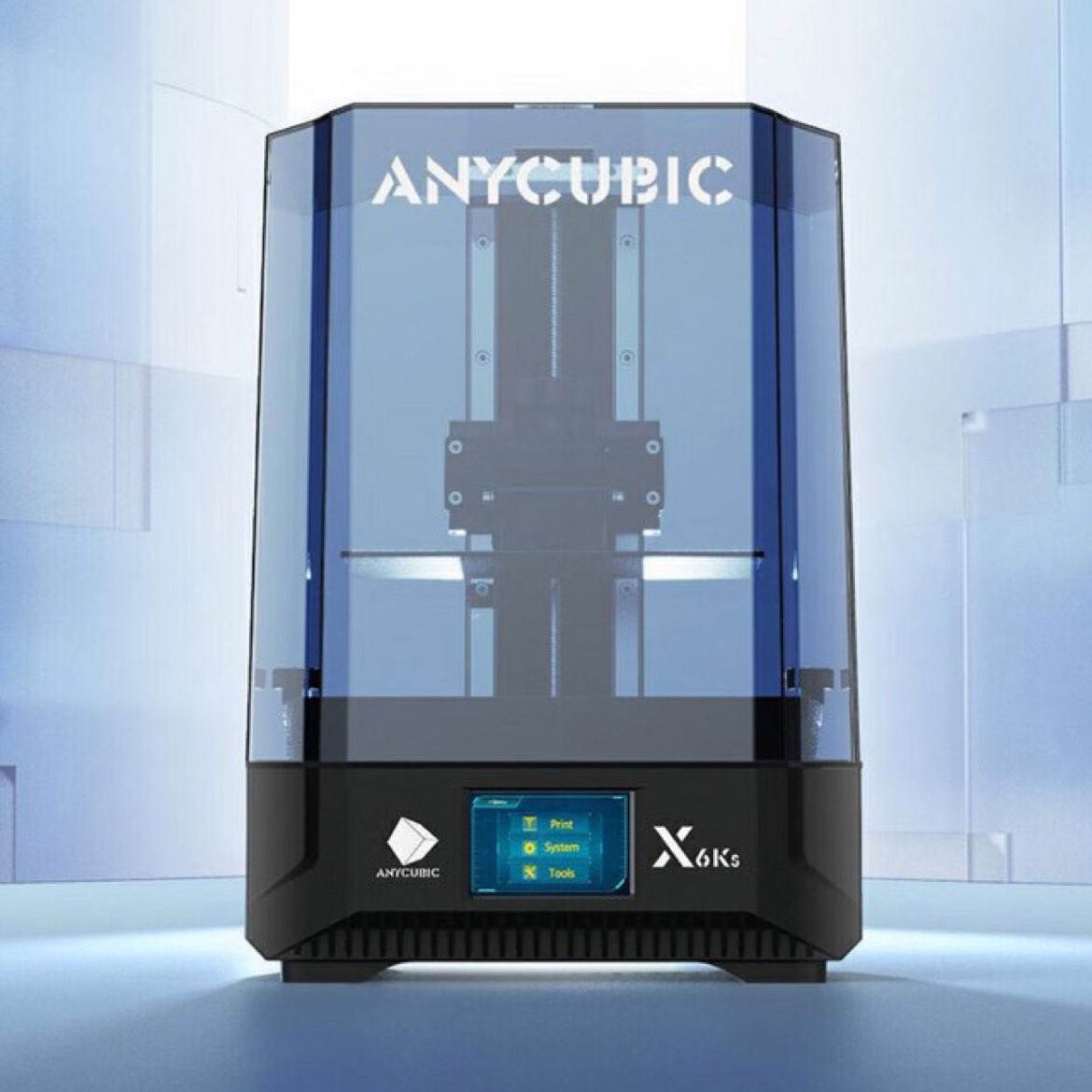 限地區(qū)：縱維立方 Anycubic 9.1寸6K光固化3d打印機高精度工業(yè)家用創(chuàng)客手辦桌面級LCD MonoX6Ks 1095.2元包郵