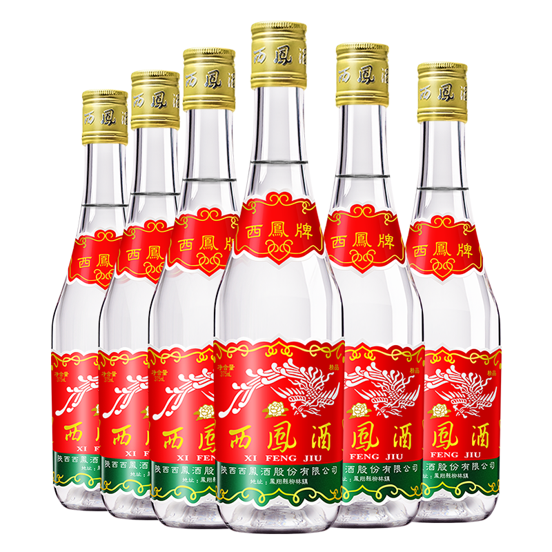 PLUS會員：西鳳酒 西鳳375 45度 375ml*6瓶 整箱裝 鳳香型白酒 141.51元（需領(lǐng)券）