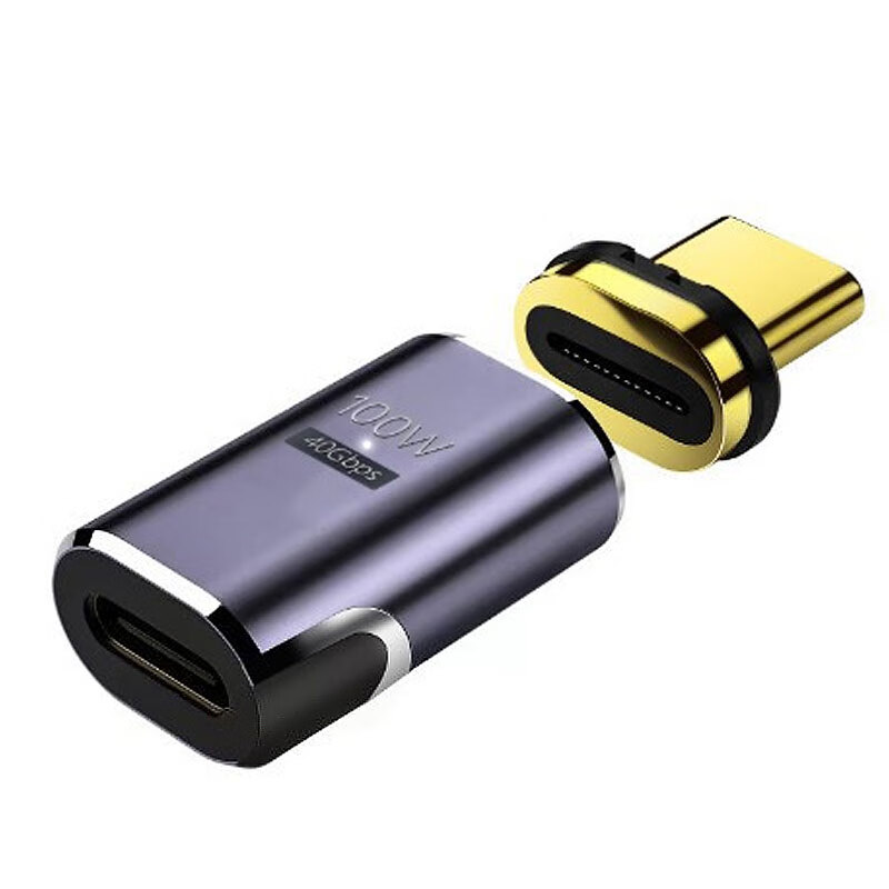 均橙 Type-C磁吸轉(zhuǎn)接頭USB4.0 Type-C磁吸轉(zhuǎn)接 USB4 40GB 直頭 券后25.9元