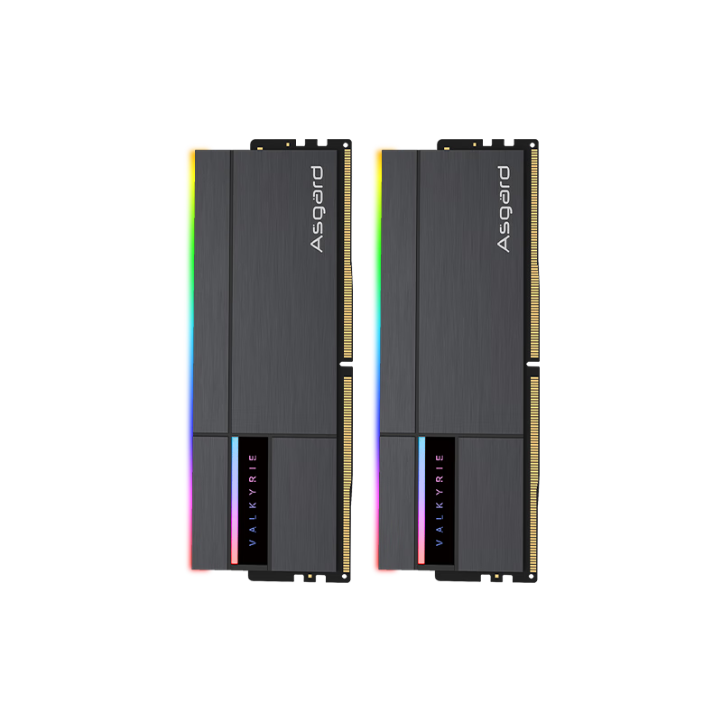 plus:阿斯加特 32GB 16Gx2 套 DDR5 6000 臺式機內(nèi)存條 RGB燈條-女武神·瓦爾基里Ⅱ代 C30 極夜黑 705.36元（需領(lǐng)券）