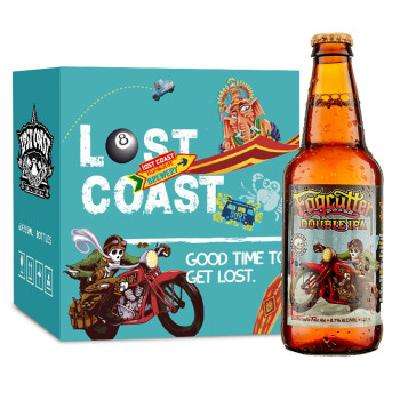 Lost Coast 迷失海岸 迷雾快艇 双倍IPA 美国进口 精酿啤酒 355ml*24瓶 整箱装 311.22元 包邮（多重优惠）