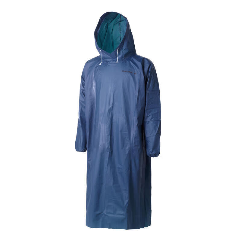 迪卡儂 DECATHLON POCKET PONCHO 中性雨衣 8384509 藍(lán)色 S ￥19.9