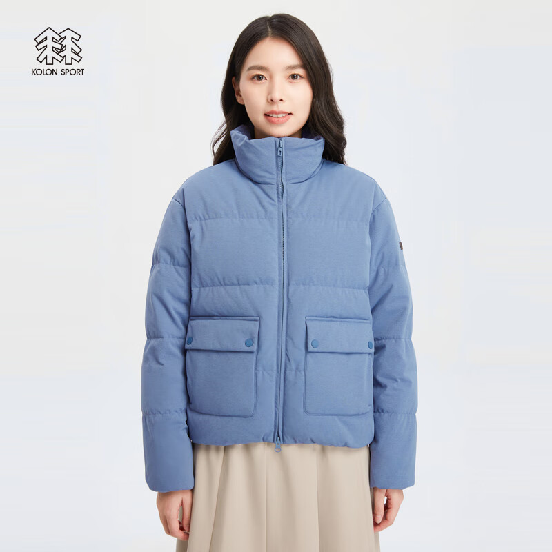 京東PLUS：KOLON SPORT SECO系列 女子戶外羽絨夾克 LKDJ3WT558-BU 1463元