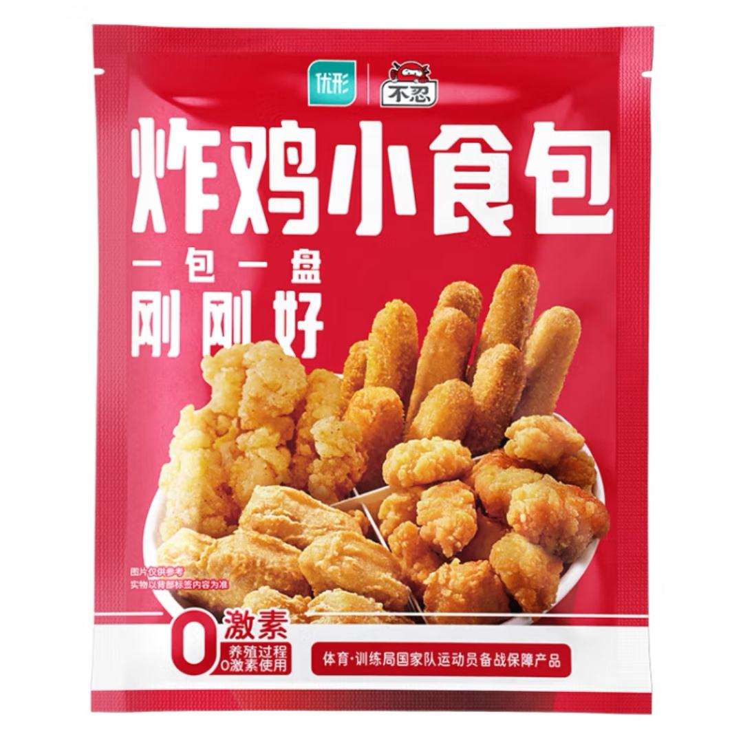 鳳祥食品 炸雞小食組合共4種產(chǎn)品4袋1000g*3件 66.7元（22.23元/件）