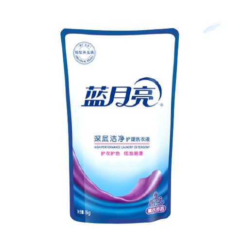 藍(lán)月亮 深層潔凈洗衣液 1kg*1袋 薰衣草香 16.9元