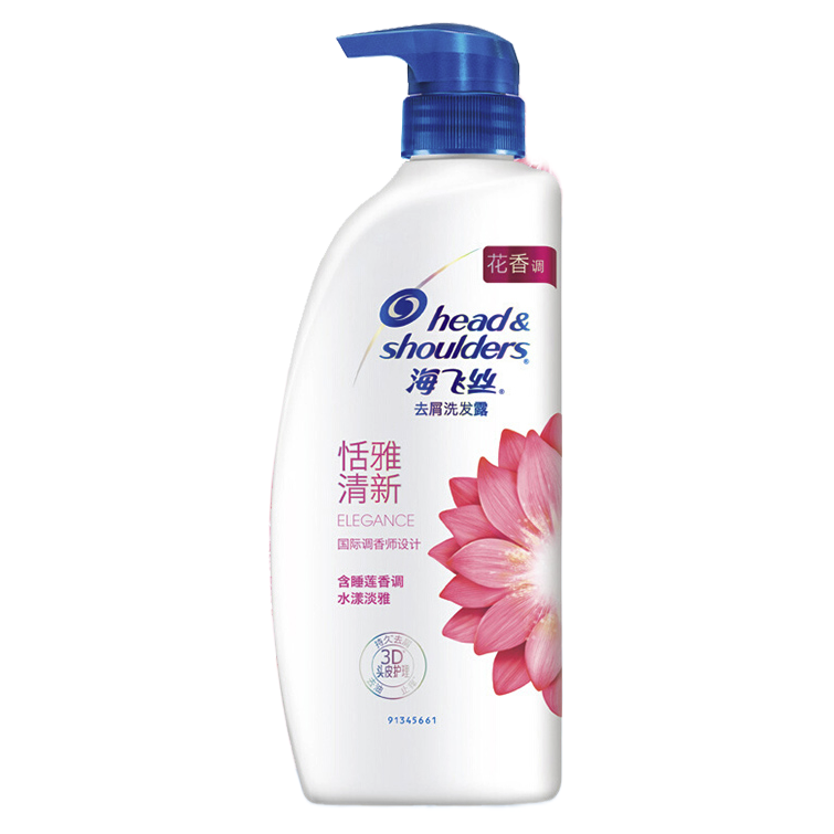 海飛絲 去屑洗發(fā)露 恬雅清新 450ml 33.23元（需買3件，需用券）